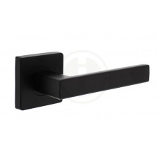DEURKRUK HERA OP GEVEERDE ROZET 55X55X9.5MM +7MM NOKKEN ZWART