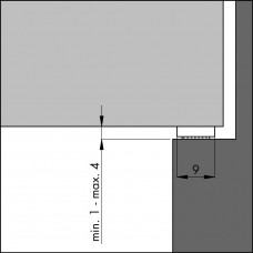 TOCHTPROFIEL TOCHTSTRIP WIT 7,5METER (DUURZAAM SCHUIM) 1-4 MM