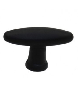 1938M NM MAT ZWART MEUBELKNOPPEN