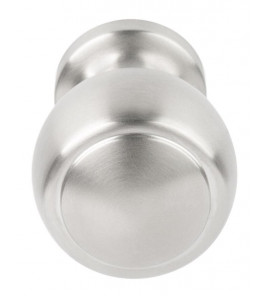 LZ35M IN MAT ROESTVAST STAAL MEUBELKNOPPEN