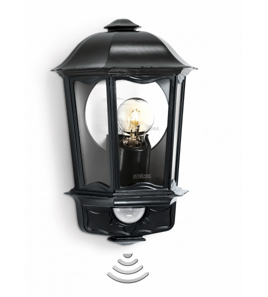 STEINEL SENSOR BUITENLAMP L 190 S ZWART