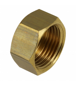 BONFIX DRAAD MESSING DOP 1/2" BINNENDRAAD