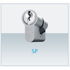 MAUER SP FP2 DUBBELE CILINDER 31/31 NIKKEL 6 SL 2 STUKS GELIJKSLUITEND