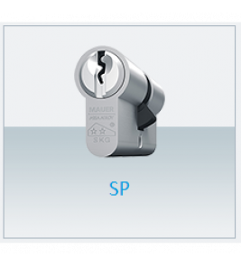 MAUER SP DUBBELE CILINDER 31/31 NIKKEL 18 SL 6 STUKS GELIJKSLUITEND