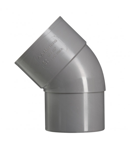 100MM BOCHT VERJONGD HWA 1X LIJMMOF 45GR