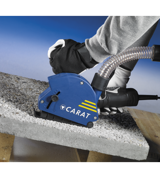 CARAT DUSTPROTECT HEAVY DUTY STOFKAP TBV HAAKSE SLIJPER 125MM CARAT DUSTPROTECT HEAVY DUTY STOFKAP TBV HAAKSE SLIJPER 125MM