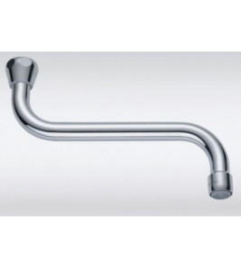 UNIV S-UITLOOP SLC CHROOM 1/2"; 200 MM