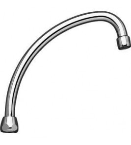 UNIVERSELE J-UITLOOP SLC CHROOM 3/4" X 200 MM