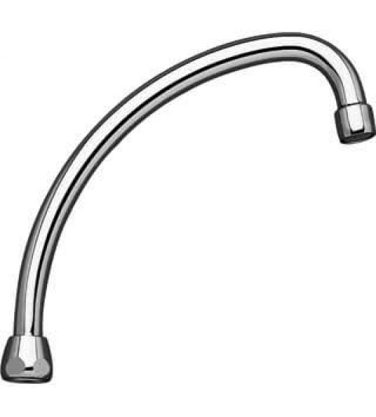 UNIVERSELE J-UITLOOP SLC CHROOM 3/4" X 200 MM
