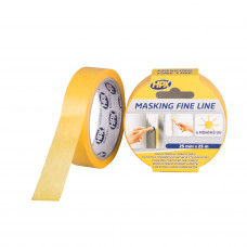 AFPLAKBAND MASKING 4400 FINE LINE - ORANJE 25MM X 25MTR