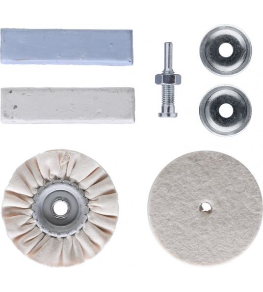 KWB POLIJSTSET 5-DELIG TBV BOORMACHINE