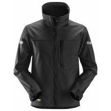 ALLROUNDWORK, SOFTSHELL JACK, ZWART (0404) MAAT S