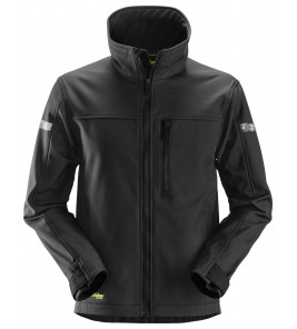 ALLROUNDWORK, SOFTSHELL JACK, ZWART (0404) MAAT S