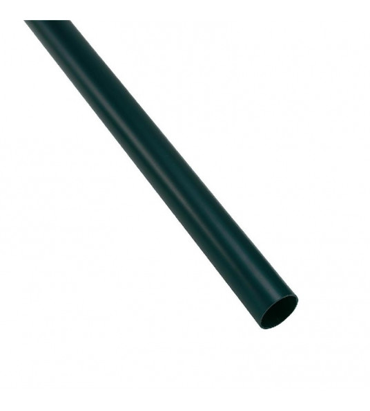 KRIMPKOUS MET LIJM ZWART #8 4.8MM (KRIMPT TOT 1.5MM) 1.20 MTR
