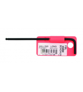 HAAKSE INBUSSLEUTEL 8.0MM L=162MM LANG KOGELKOP