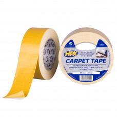 DUBBELZIJDIGE TAPIJTTAPE - WIT 50MM X 25M