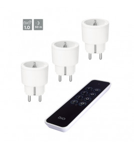 DIO 1.0 SET AFSTANDBEDIENING + 3X ONTVANGER 2300W