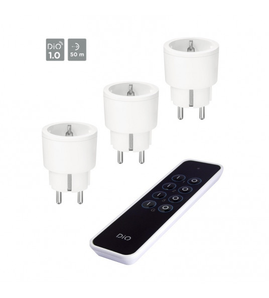 DIO 1.0 SET AFSTANDBEDIENING + 3X ONTVANGER 2300W
