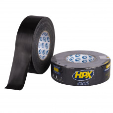 HPX PANTSERTAPE (DUCT TAPE) ZWART 48MM X 50MTR