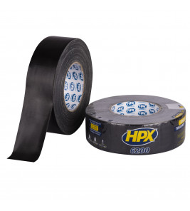 HPX PANTSERTAPE (DUCT TAPE) ZWART 48MM X 50MTR