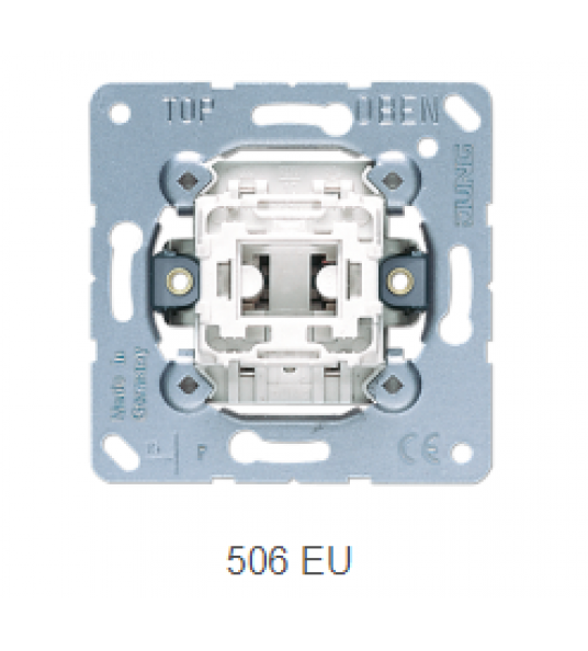 JUNG 506EU WISSELSCHAKELAAR ENKEL BASIS
