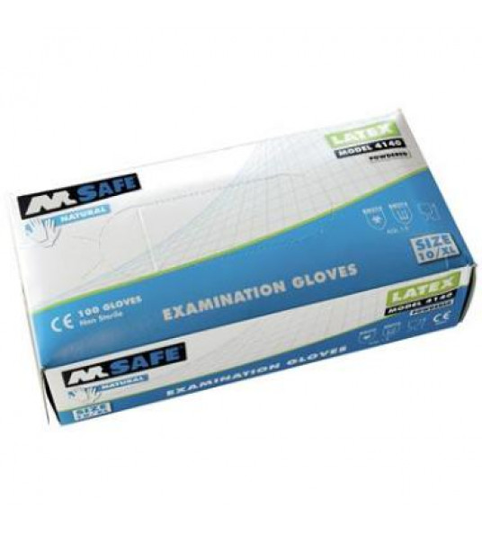 M-SAFE 4140 LATEX HS A100ST NATUREL, 9 / L OP=OP