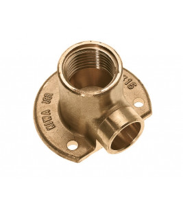 BONFIX 90560 SOLDEER MUURPLAAT LAAG 1/2" BINNEN X 15 MM.