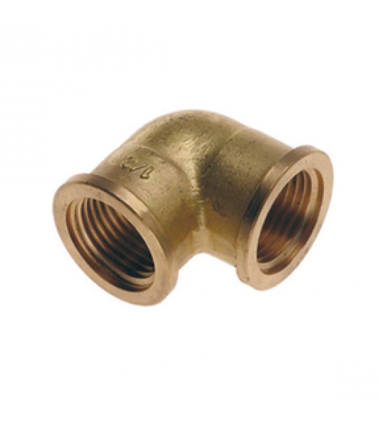 BONFIX DRAAD MESSING KNIEKOPPELING 3/8" BINNENDRAAD