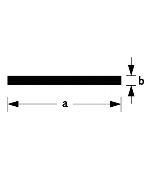 PLATPROFIEL STAAL GELAKT 30X6MM 100CM PLATPROFIEL STAAL GELAKT 30X6MM 100CM