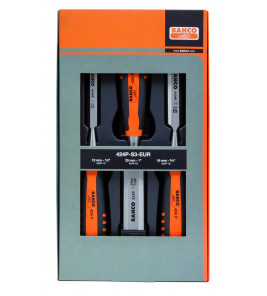 BAHCO STEEKBEITELSET 2COMP DOOS 3DELIG 12/18/25MM BAHCO STEEKBEITELSET 2COMP DOOS 3DELIG 12/18/25MM