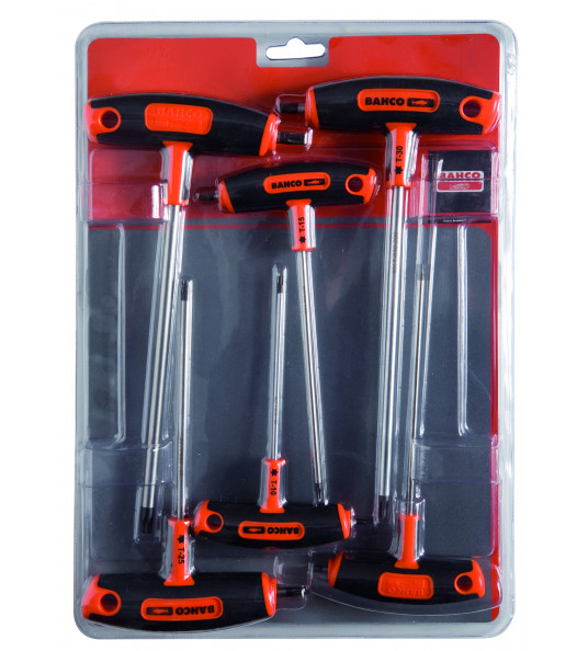 SCHRDR 6-KANT T-GREEP SET TORX SCHRDR 6-KANT T-GREEP SET TORX