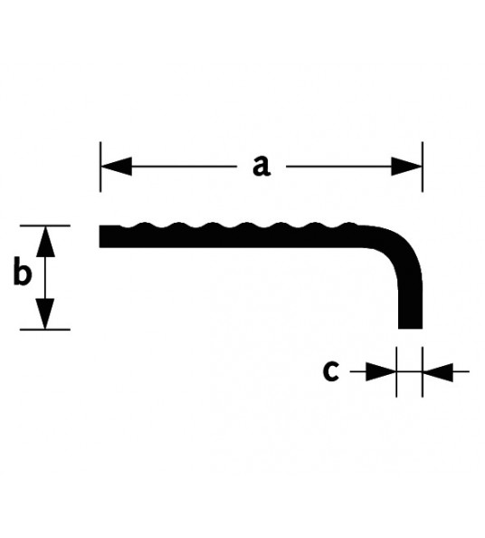 TRAPKANT MET NEUS SDB40 ALUMINIUM BRUTE 40X15X2MM 200CM TRAPKANT MET NEUS SDB40 ALUMINIUM BRUTE 40X15X2MM 200CM