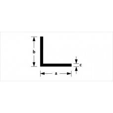 HOEKPROFIEL ALUMINIUM BRUTE 10X10X1,5MM 200CM