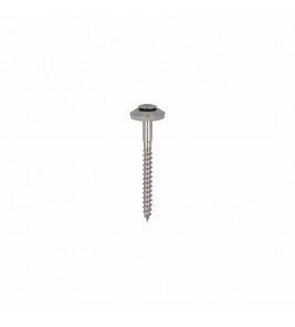 DAK&GEVEL SPENGLERSCHROEF RVS-A2 LK MET EPDM RING 15MM TX-20 4.5X80 (100)