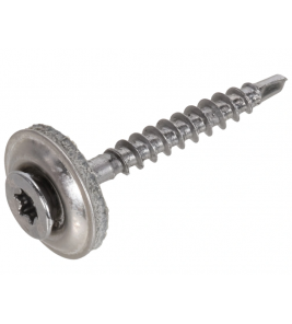 DAKTRIMSCHROEF RVS-410 PK EPDM-RING 15MM TX-20 4.0X50 (100 STUKS) DAKTRIMSCHROEF RVS-410 PK EPDM-RING 15MM TX-20 4.0X50 (100 STUKS)