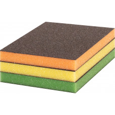 EXPERT 3-DELIGE SCHUURSPONZENSET S473, BEST FOR CONTOUR, 98 X 120 X 13