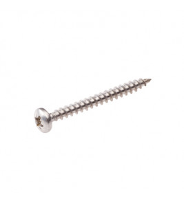 SPAANPLAATSCHROEF RVS-A2 CK PZ-2 4.5X40 (200)