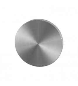 BLINDE ROZET ROND 53X6,5MM RVS