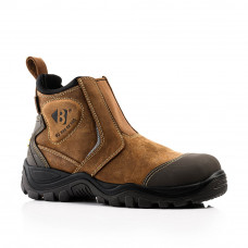 BUCKBOOTZ BUCKSHOT INSTAPPER BRUIN ENKELBESCHERMING S3/HRO/AN/SRC/WRU