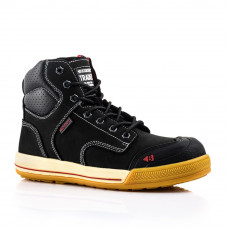 BUCKBOOTZ TRADEZ SNEAKER HOOG ZWART S3/HRO/SRC/WRU MT 46