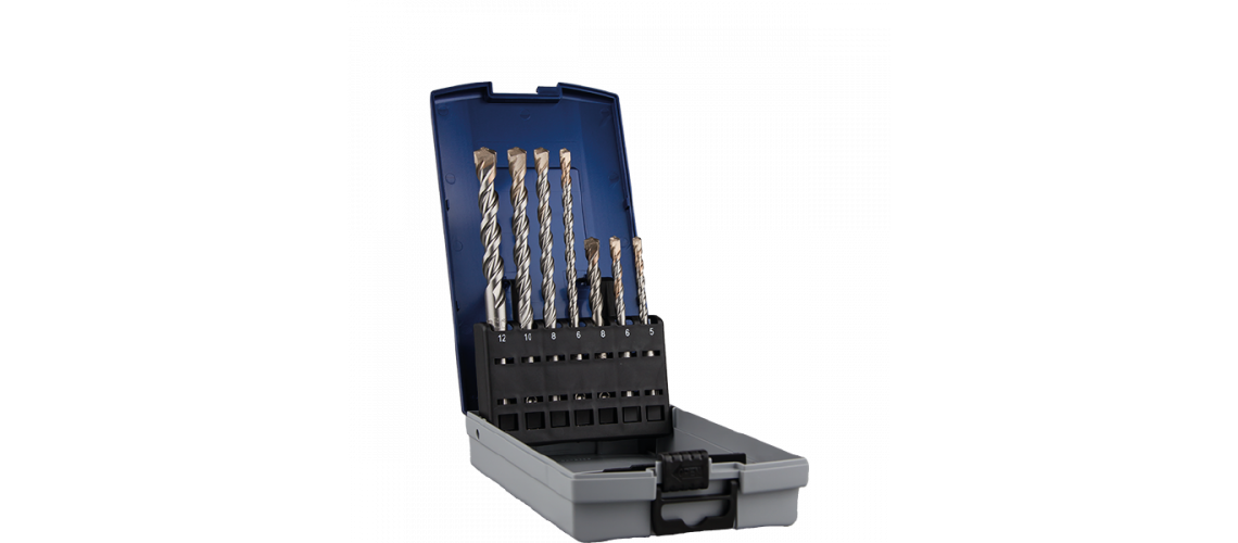 HAMERBORENSET '200', SDS+, V-BREAKER, 7-DLG, ø5-12 ABS