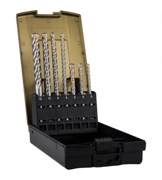 HAMERBORENSET '202', SDS+, QUATTRO-X, 7-DLG, ø5-12 ABS