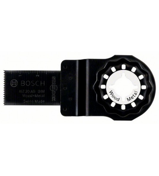BOSCH MULTITOOLZAAGBLAD AIZ 20 AB BIM HOUT+METAAL 20 X 30MM BOSCH MULTITOOLZAAGBLAD AIZ 20 AB BIM HOUT+METAAL 20 X 30MM