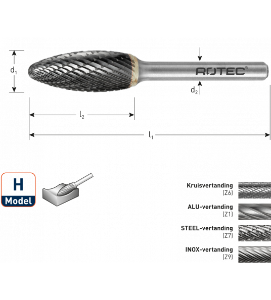 HM-STIFTFREES HZ6 VLAM 12.7MM X32X77 AS=6MM
