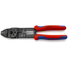 KNIPEX 97 21 215 CRIMPTANG GEISOLEERDE KABELSCHOENEN 215MM