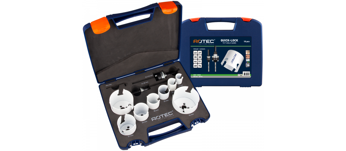 MP GATZAGENSET TYPE 528 - ELECTRICIEN QUICK-LOCK IN KOFFER 10DLG