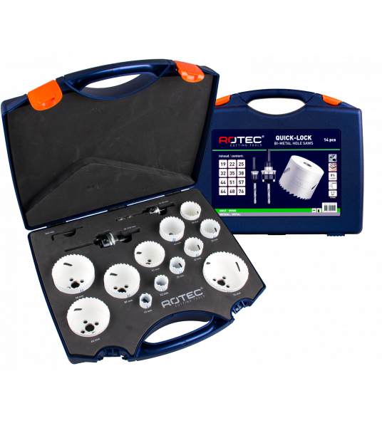 BIM-CO GATZAGENSET TYPE 527 - ALLROUND QUICK-LOCK KOFFER 14DLG