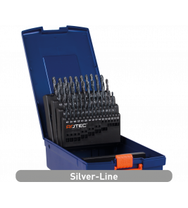 SPIRAALBORENSET '100', DIN 338, TYPE N, 25-DLG, ø1-13