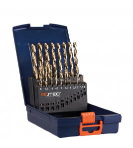 METAALBORENSET DIN338 HSS-CO 19-DLG ø1-10 IN CASSETTE