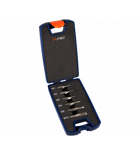 ROTEC TAPBITSET '317', 6-DLG., M3-M10 ABS CASSETTE ROTEC TAPBITSET '317', 6-DLG., M3-M10 ABS CASSETTE